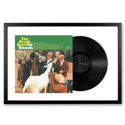 Framed The Beach Boys Pet Sounds - Vinyl Album Art-Vinyl Art-Mood