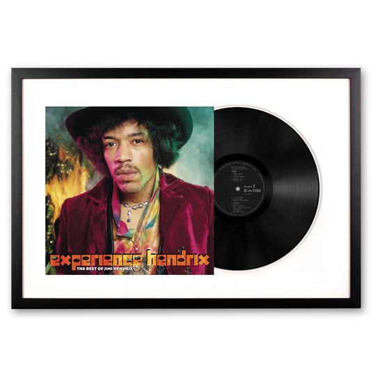 Framed The Jimi Hendrix Experience Experience Hendrix: The Best of Jimi Hendrix Vinyl Album Art-Vinyl Art-Mood