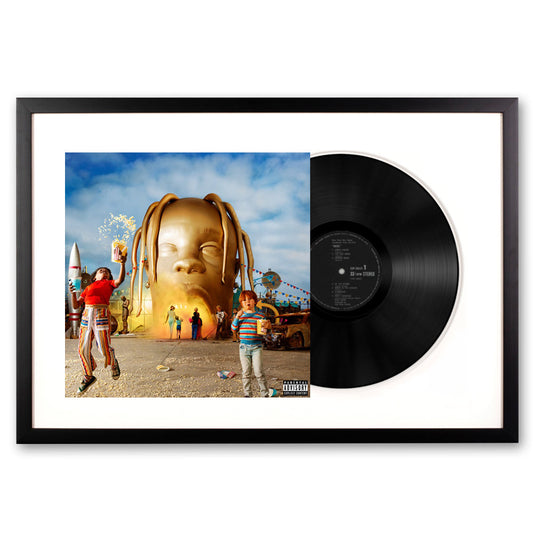 Framed Travis Scott Astroworld Vinyl Album Art-Vinyl Art-Mood